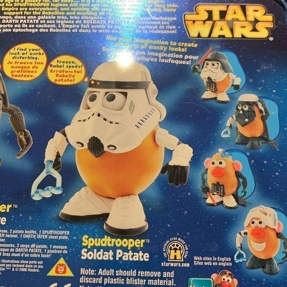 Mr. Potato Head Star Wars Set (2006) – Darth Tater, Spud Trooper, Artoo-Potatoo - Picture 12 of 16